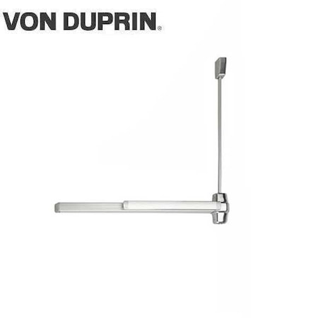 Von Duprin 9927 Series Surface Vertical Rod Exit Device, Grade 1 Surface Vertical Rod Exit Bar, Wide Stile Push VNDP-9927EO-3-26D-LBR